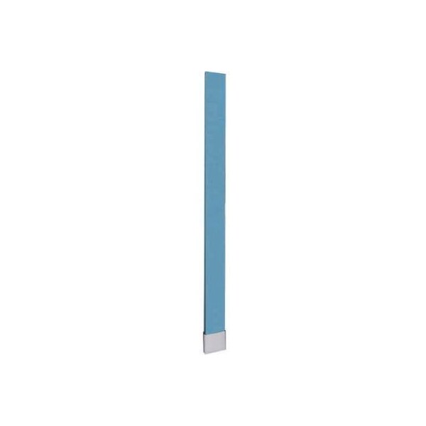 Gec ASI Global Partitions Polymer Pilaster w/ Shoe - 7inW x 82inH Blue 40-90870795-BU - main